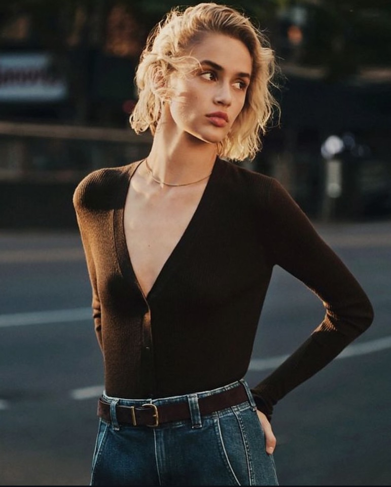 Editorial hair color on Quinn