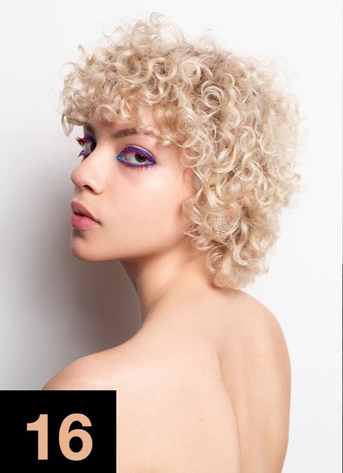 Hair color and cut on Xiana